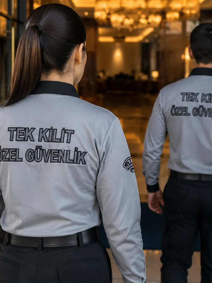 TEKKİLİT Özel Güvenlik ekibi görev başında